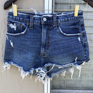 Abercrombie & Fitch High Rise Mom Jean Shorts 4